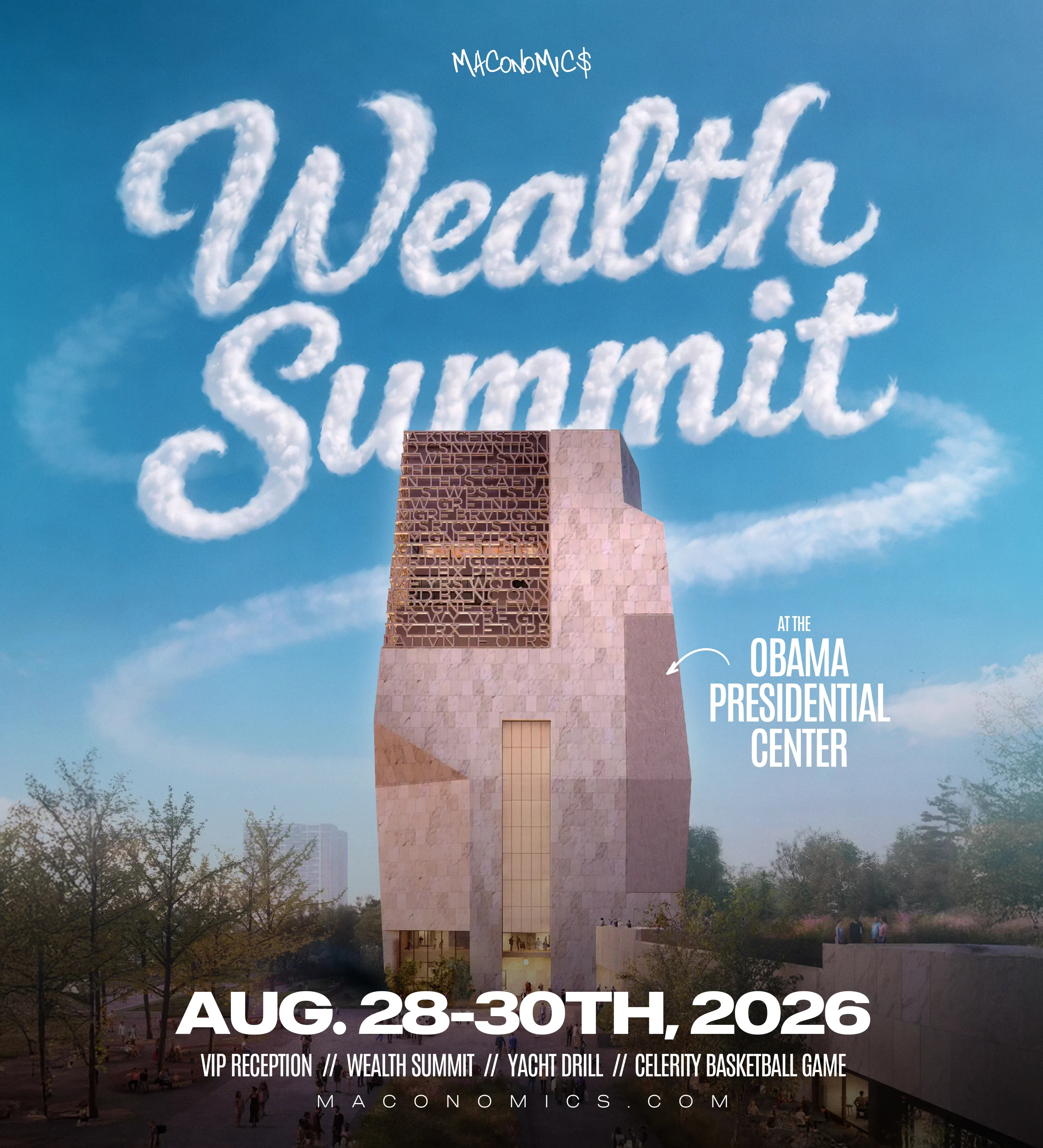 Maconomics Wealth Summit flyer